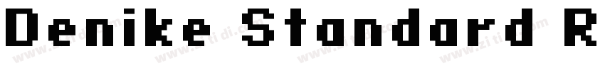 Denike Standard Reg字体转换
